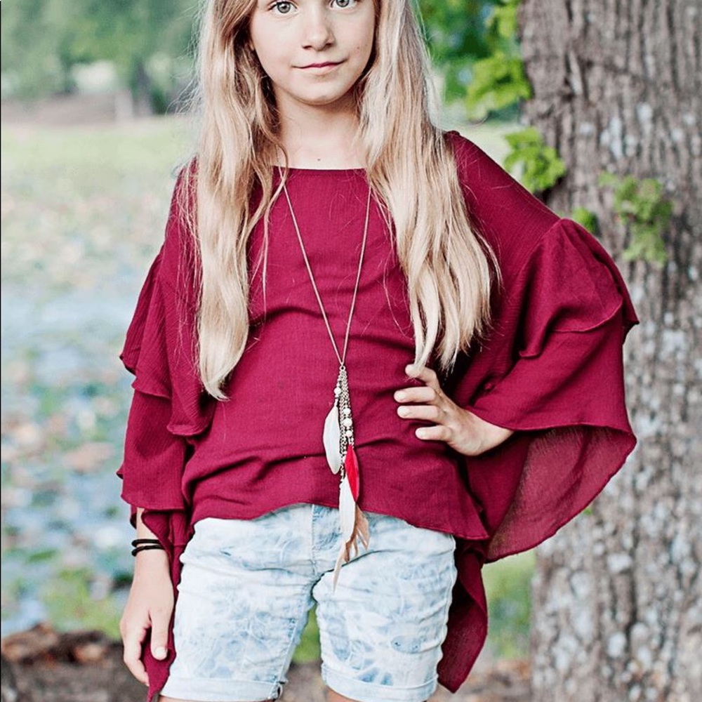 Peyton Bré Batwing Top